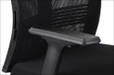Fotel obrotowy RYDER EXTREME MECHANIZM SAMOWAŻĄCY czarny/czerwony - krzesło biurowe do biurka - TILT