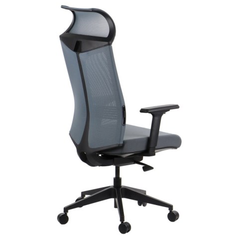 Fotel obrotowy RYDER SZARY MECHANIZM SAMOWAŻĄCY - krzesło biurowe do biurka - TILT Fotel obrotowy RYDER SZARY MECHANIZM SAMOWAŻĄCY - krzesło biurowe do biurka - TILT