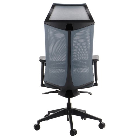 Fotel obrotowy RYDER SZARY MECHANIZM SAMOWAŻĄCY - krzesło biurowe do biurka - TILT Fotel obrotowy RYDER SZARY MECHANIZM SAMOWAŻĄCY - krzesło biurowe do biurka - TILT