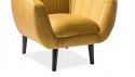 SIGNAL FOTEL ELITE 1 VELVET CURRY BLUVEL 68 / WENGE (T) SIGNAL FOTEL ELITE 1 VELVET CURRY BLUVEL 68 / WENGE (T)