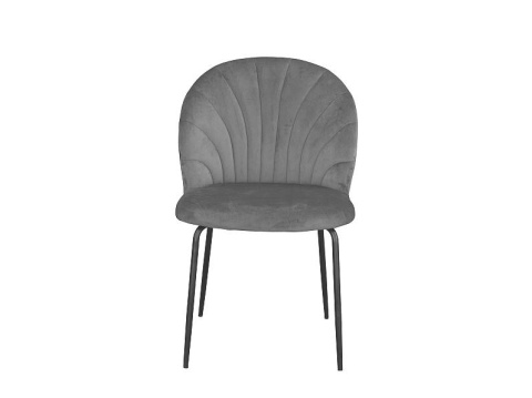 SIGNAL KRZESŁO LOLA VELVET CZARNY STELAŻ/ SZARY TAP.72 SIGNAL KRZESŁO LOLA VELVET CZARNY STELAŻ/ SZARY TAP.72