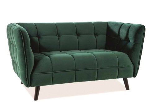 SIGNAL SOFA CASTELLO 3 VELVET TURKUS BLUVEL 85 / WENGE