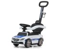 Milly Mally Pojazd z rączką MERCEDES-AMG Coupe Police Jeździk Pchacz schowek pod siedziskiem kierownica z logo uchwyt na kubek Milly Mally Pojazd z rączką MERCEDES-AMG Coupe Police Jeździk Pchacz schowek pod siedziskiem kierownica z logo uchwyt na kubek