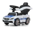 Milly Mally Pojazd z rączką MERCEDES-AMG Coupe Police Jeździk Pchacz schowek pod siedziskiem kierownica z logo uchwyt na kubek Milly Mally Pojazd z rączką MERCEDES-AMG Coupe Police Jeździk Pchacz schowek pod siedziskiem kierownica z logo uchwyt na kubek