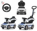 Milly Mally Pojazd z rączką MERCEDES-AMG Coupe Police Jeździk Pchacz schowek pod siedziskiem kierownica z logo uchwyt na kubek Milly Mally Pojazd z rączką MERCEDES-AMG Coupe Police Jeździk Pchacz schowek pod siedziskiem kierownica z logo uchwyt na kubek