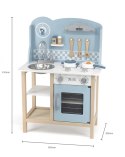 Viga Viga 44047 PolarB Kuchnia z akcesoriami silver-blue Viga Viga 44047 PolarB Kuchnia z akcesoriami silver-blue