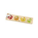 Viga Viga 44531 Pierwsze puzzle z uchwytami - owoce Viga Viga 44531 Pierwsze puzzle z uchwytami - owoce