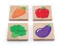 Viga Viga 50700 Zestaw puzzli magnetycznych - owoce i warzywa Viga Viga 50700 Zestaw puzzli magnetycznych - owoce i warzywa
