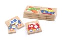 Viga Viga 50723 Zestaw puzzli magnetycznych - transport Viga Viga 50723 Zestaw puzzli magnetycznych - transport