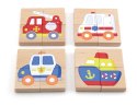 Viga Viga 50723 Zestaw puzzli magnetycznych - transport Viga Viga 50723 Zestaw puzzli magnetycznych - transport