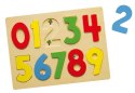 Viga Viga 58545 Puzzle układanka na podkładce cyferki Viga Viga 58545 Puzzle układanka na podkładce cyferki