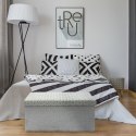 Intesi Pufa Intesi Velse light grey print black Intesi Pufa Intesi Velse light grey print black