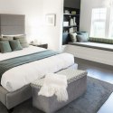 Intesi Pufa Intesi Velse light grey print white Intesi Pufa Intesi Velse light grey print white