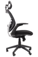 Fotel obrotowy KB-8904 CZARNY - krzesło biurowe do biurka - TILT, ZAGŁÓWEK Fotel obrotowy KB-8904 CZARNY - krzesło biurowe do biurka - TILT, ZAGŁÓWEK