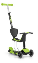 Milly Mally Hulajnoga Scooter Jeździk Pojazd Little Star Green Zielony Czarny aluminium hamulec świecące koła 2 lata+ Milly Mally Hulajnoga Scooter Jeździk Pojazd Little Star Green Zielony Czarny aluminium hamulec świecące koła 2 lata+