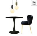STÓŁ OKRĄGŁY CZARNY TULIP FI 80 Modesto Design MODESTO blat MDF PODSTAWA metal lakierowany proszkowo DO DOMU I DO LOKALU STÓŁ OKRĄGŁY CZARNY TULIP FI 80 Modesto Design MODESTO blat MDF PODSTAWA metal lakierowany proszkowo DO DOMU I DO LOKALU