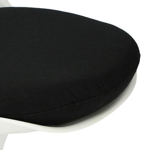 D2.DESIGN Krzesło Tul białe/czarna poduszka D2.DESIGN Krzesło Tul białe/czarna poduszka