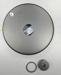 PODSUFITKA do lampy ROZETA FI 15cm CZARNA - metal King Home PODSUFITKA do lampy ROZETA FI 15cm CZARNA - metal King Home