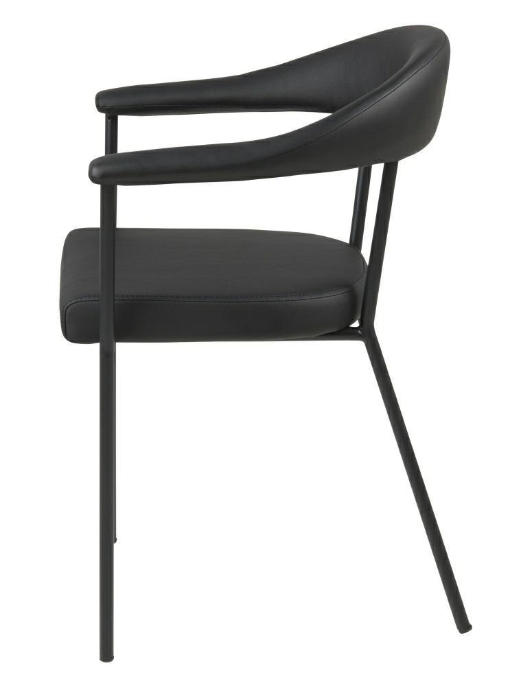 ACTONA Krzesło Ava czarne