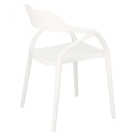 D2.DESIGN Krzesło Salo białe mat tworzywo PP sztapluje się do jadalni restauracji recepcji kuchni D2.DESIGN Krzesło Salo białe mat tworzywo PP sztapluje się do jadalni restauracji recepcji kuchni