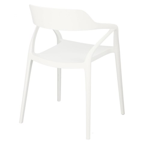 D2.DESIGN Krzesło Salo białe mat tworzywo PP sztapluje się do jadalni restauracji recepcji kuchni D2.DESIGN Krzesło Salo białe mat tworzywo PP sztapluje się do jadalni restauracji recepcji kuchni