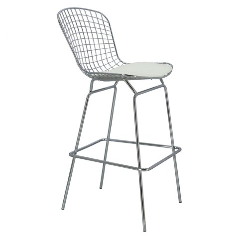 D2.DESIGN Stołek barowy Harry biała poduszka D2.DESIGN Stołek barowy Harry biała poduszka