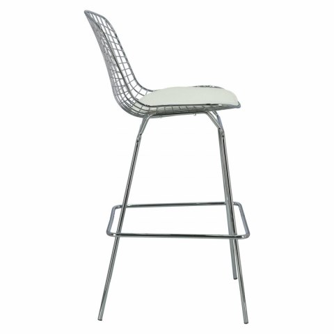 D2.DESIGN Stołek barowy Harry biała poduszka D2.DESIGN Stołek barowy Harry biała poduszka