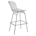 D2.DESIGN Stołek barowy Harry biała poduszka D2.DESIGN Stołek barowy Harry biała poduszka