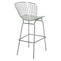 D2.DESIGN Stołek barowy Harry biała poduszka D2.DESIGN Stołek barowy Harry biała poduszka
