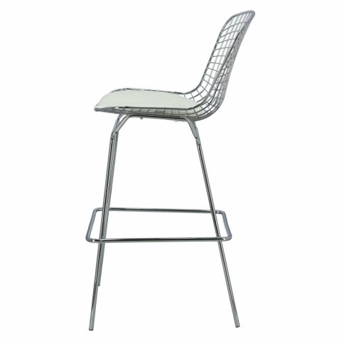 D2.DESIGN Stołek barowy Harry biała poduszka D2.DESIGN Stołek barowy Harry biała poduszka