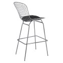 D2.DESIGN Stołek barowy Harry czarna poduszka D2.DESIGN Stołek barowy Harry czarna poduszka