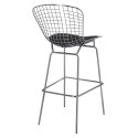 D2.DESIGN Stołek barowy Harry czarna poduszka D2.DESIGN Stołek barowy Harry czarna poduszka