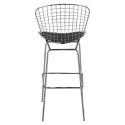 D2.DESIGN Stołek barowy Harry czarna poduszka D2.DESIGN Stołek barowy Harry czarna poduszka
