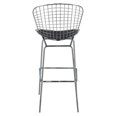 D2.DESIGN Stołek barowy Harry czarna poduszka D2.DESIGN Stołek barowy Harry czarna poduszka