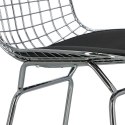D2.DESIGN Stołek barowy Harry czarna poduszka D2.DESIGN Stołek barowy Harry czarna poduszka