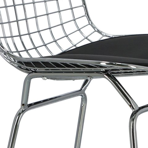 D2.DESIGN Stołek barowy Harry czarna poduszka D2.DESIGN Stołek barowy Harry czarna poduszka