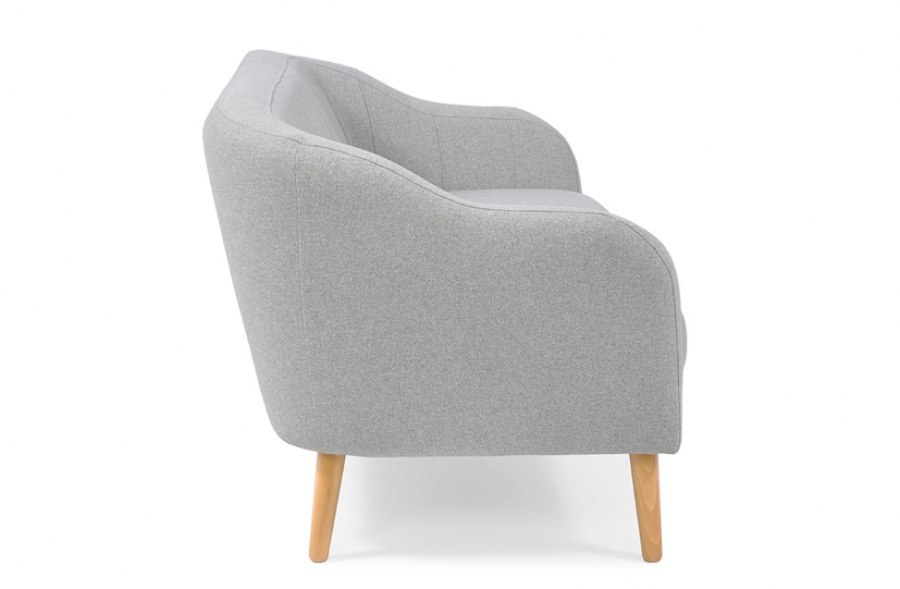 Frankhauer Frankhauer Sofa dwuosobowa SCANDI jasny szary Frankhauer Frankhauer Sofa dwuosobowa SCANDI jasny szary