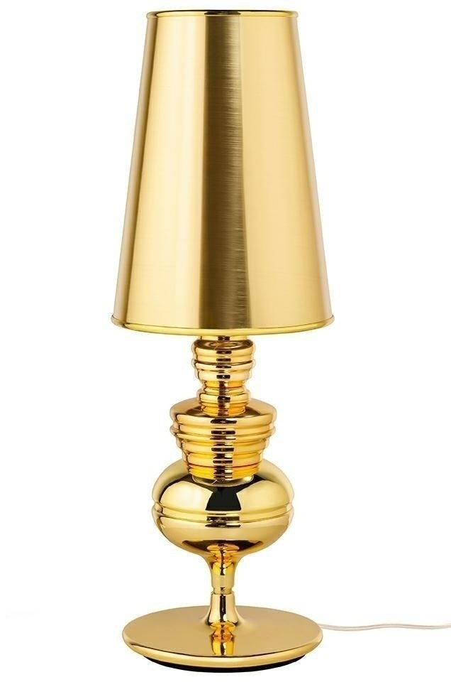 King Home Lampa biurkowa QUEEN 18 złota