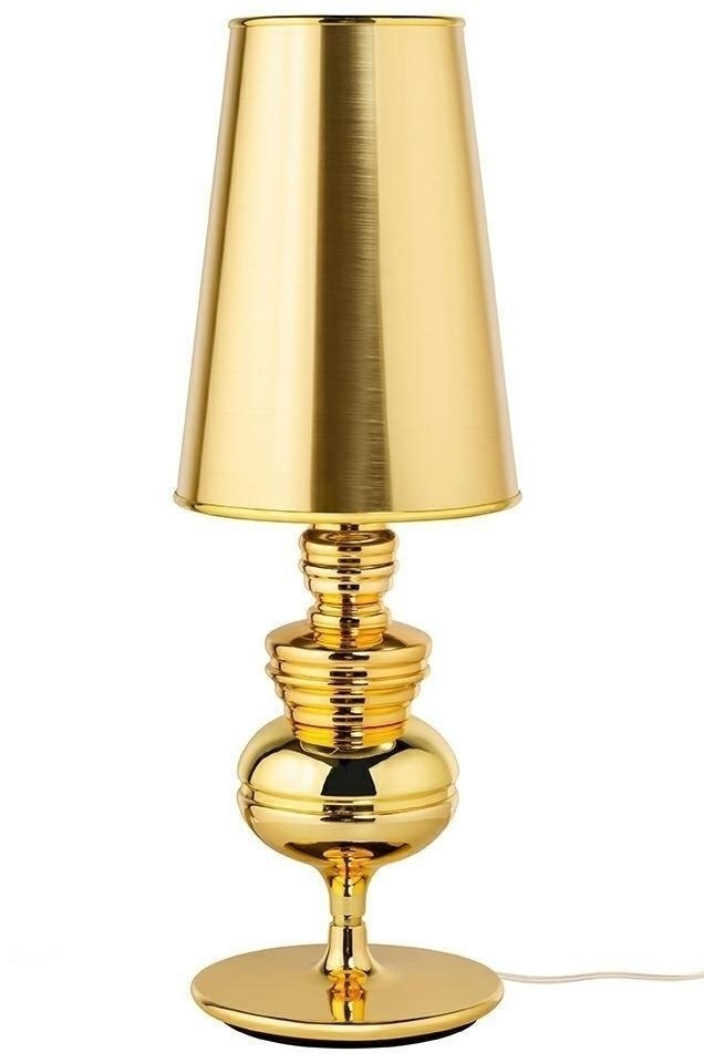 King Home Lampa biurkowa QUEEN 18 złota King Home Lampa biurkowa QUEEN 18 złota