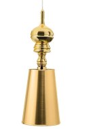 King Home Lampa wisząca sufitowa QUEEN 25 złota aluminium tworzywo E27 King Home Lampa wisząca sufitowa QUEEN 25 złota aluminium tworzywo E27