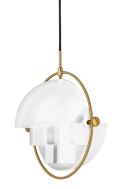 King Home Lampa wisząca VARIA biała - stal węglowa King Home Lampa wisząca VARIA biała - stal węglowa