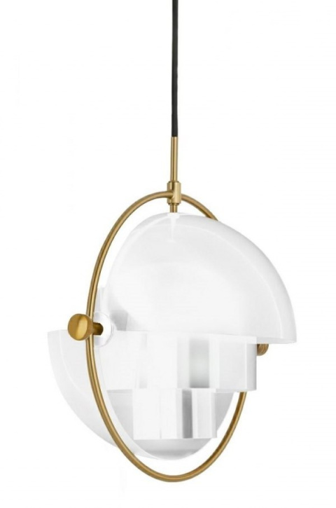 King Home Lampa wisząca VARIA biała - stal węglowa King Home Lampa wisząca VARIA biała - stal węglowa