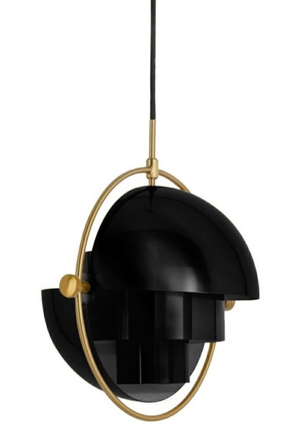 King Home Lampa wisząca VARIA czarna - stal węglowa King Home Lampa wisząca VARIA czarna - stal węglowa