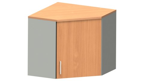 Meble Biurowe Nadstawka Silver NW80-2A buk bawaria + szara platyna Meble Biurowe Nadstawka Silver NW80-2A buk bawaria + szara platyna