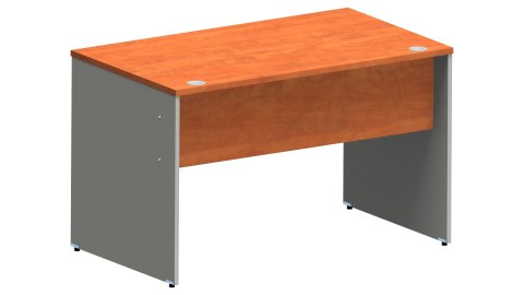 Meble Biurowe Biurko Silver B-120 grusza polna + szara platyna Meble Biurowe Biurko Silver B-120 grusza polna + szara platyna
