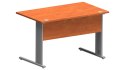 Meble Biurowe Biurko Silver B120S grusza polna + szara platyna