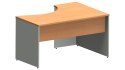 Meble Biurowe Biurko Silver BN-140L buk bawaria + szara platyna Meble Biurowe Biurko Silver BN-140L buk bawaria + szara platyna