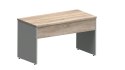 Meble Biurowe Biurko Silver D-110 Dąb Sonoma + Szara platyna Meble Biurowe Biurko Silver D-110 Dąb Sonoma + Szara platyna