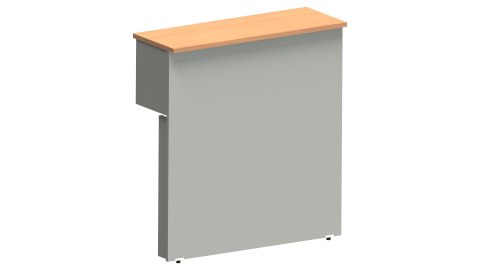 Meble Biurowe Dostawka Silver DR-100 buk bawaria + szara platyna Meble Biurowe Dostawka Silver DR-100 buk bawaria + szara platyna