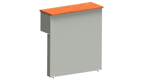Meble Biurowe Dostawka Silver DR-100 grusza polna + szara platyna Meble Biurowe Dostawka Silver DR-100 grusza polna + szara platyna